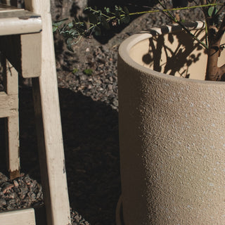 GROW Kruka XL Ø30, Creme