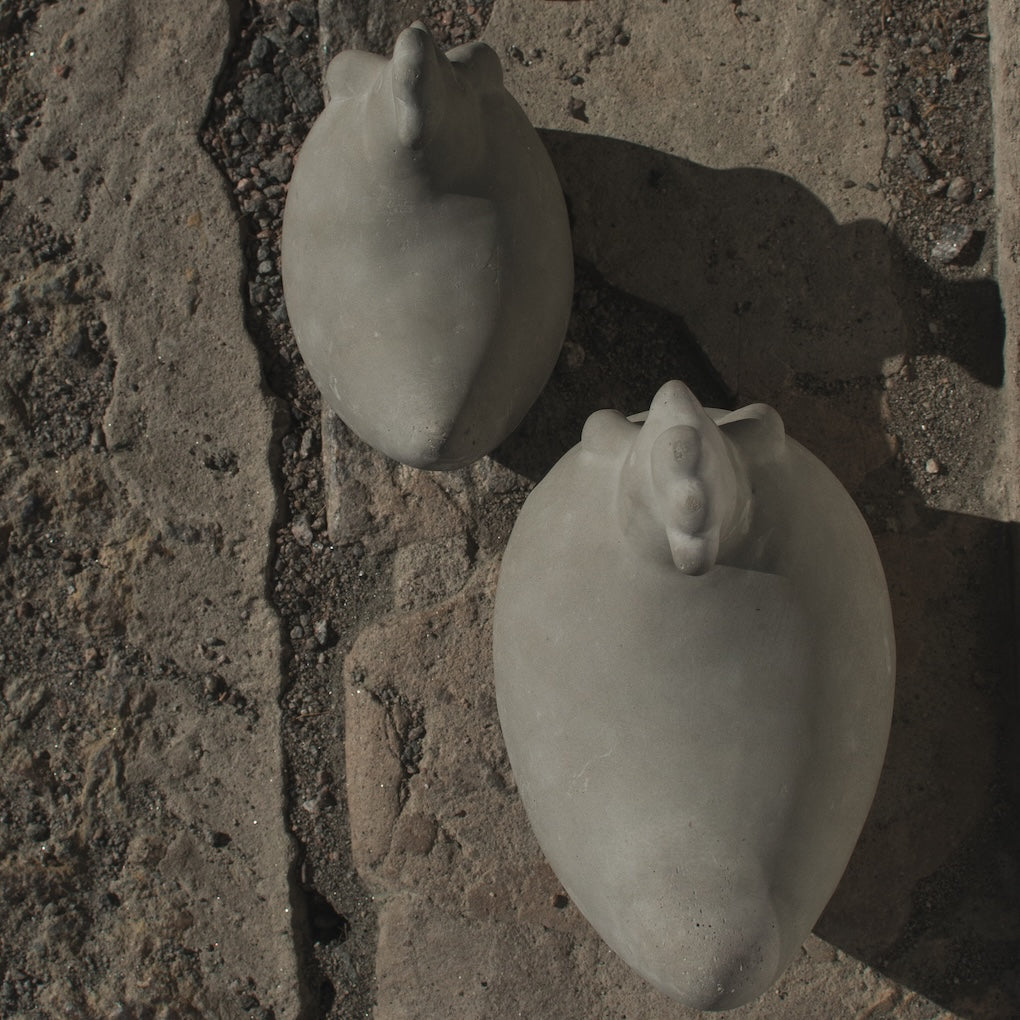 CONCRETE HEN Påskdekoration, Small