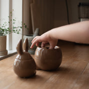 EATING RABBIT Skål Small, Nougat