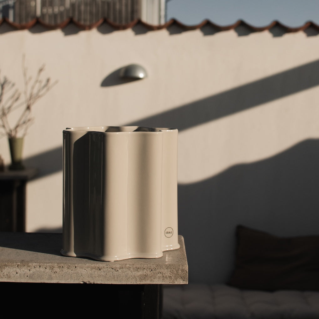 FILTER Kruka Small H22cm, Shiny Mole