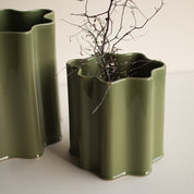 FILTER Kruka Small H22cm, Shiny Green
