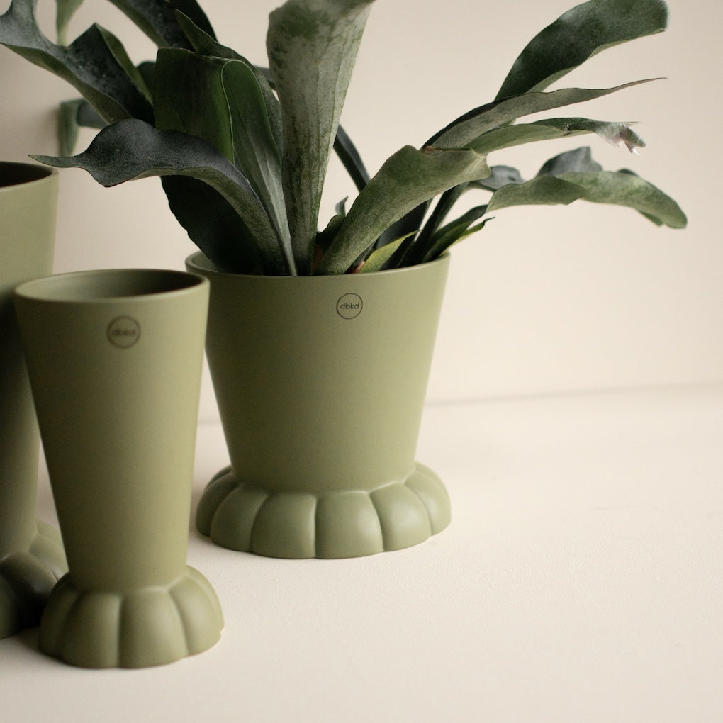 FLORA Kruka Small Ø19, grön