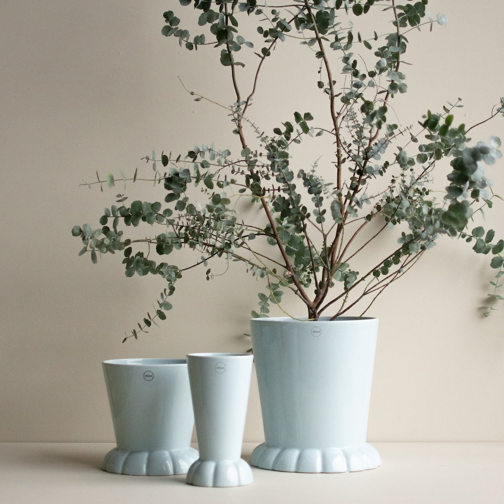 FLORA Vas, Light Blue