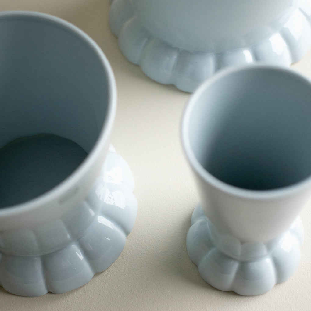 FLORA Kruka Large Ø25, Light Blue