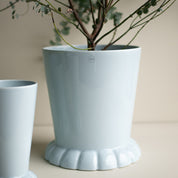 FLORA Kruka Large Ø25, Light Blue