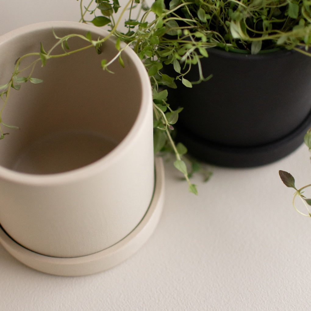 GROW Kruka Small Ø10, Sand