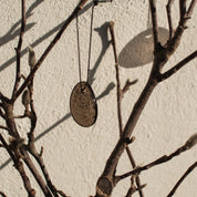 AIRY HANGING EGG Påskdekoration, Brun