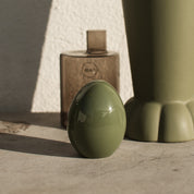 STANDING EGG Påskdekoration, shiny green