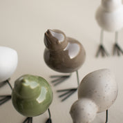 SWEDISH BIRD Påskdekoration 2-Pack, shiny dust
