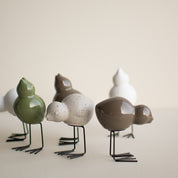 SWEDISH BIRD Påskdekoration 2-Pack, shiny dust