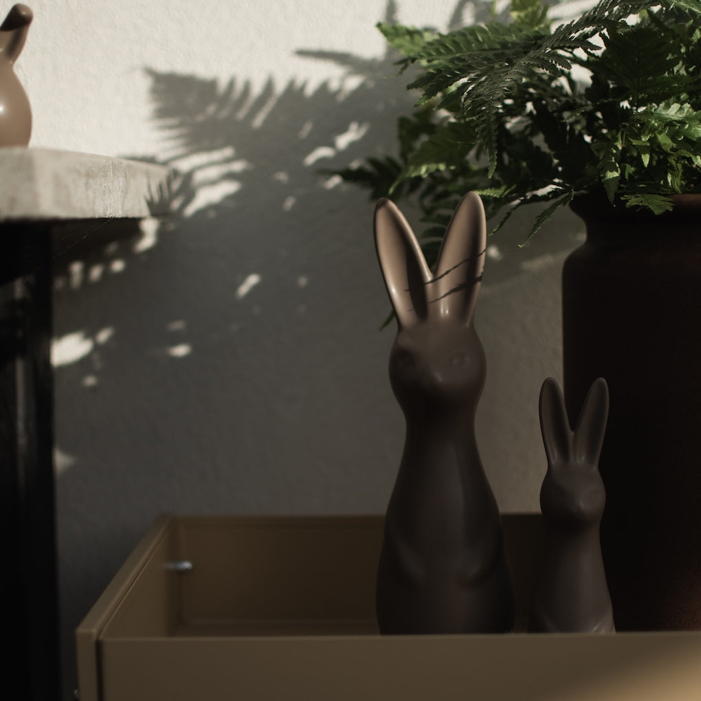 SWEDISH RABBIT Påskdekoration 27cm, Dust
