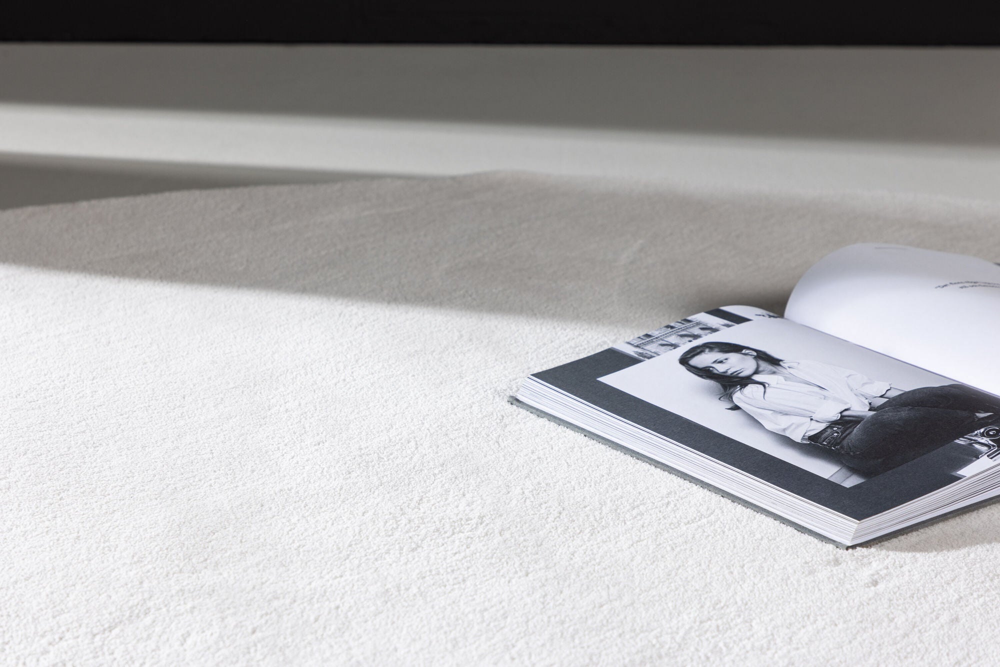 Nixie Syntetmatta ø200, Vit