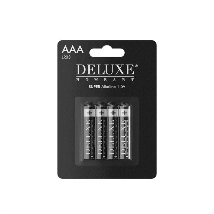 Deluxe Homeart Batteri AAA 1,5V 4 - pack - Azalea Home