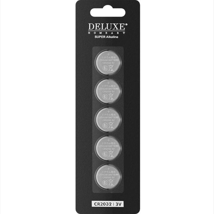 Deluxe Homeart Batteri CR2032 3V 5 - pack - Azalea Home