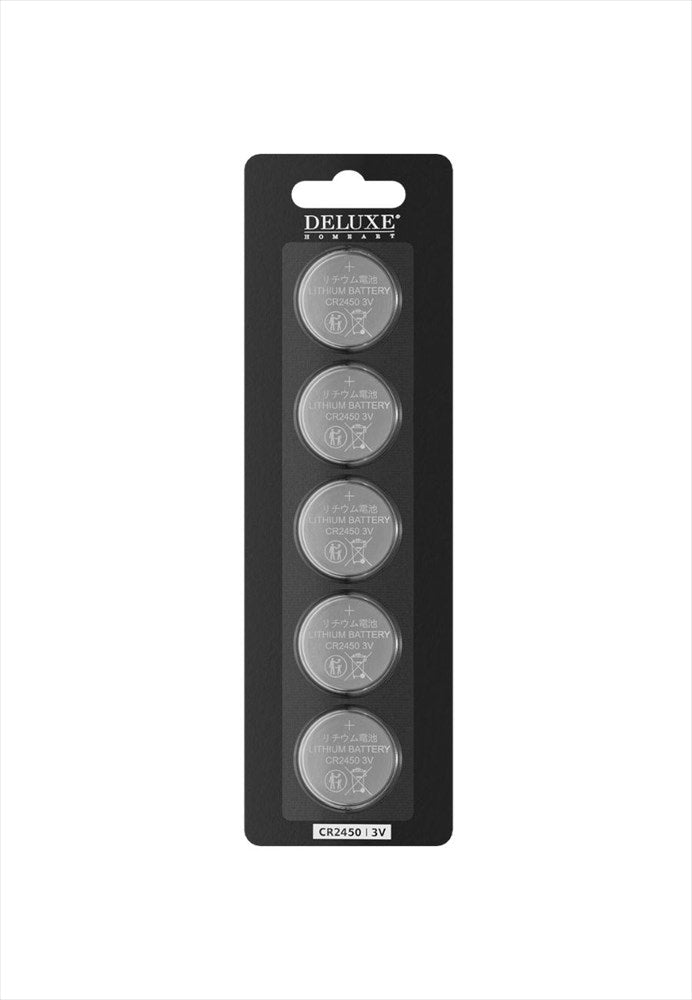 Deluxe Homeart Batteri CR2450 3V 5 - pack - Azalea Home