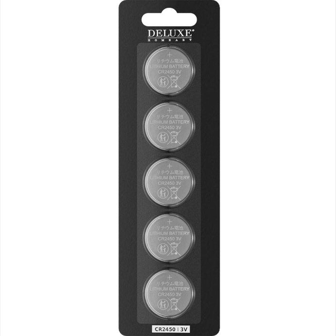 Deluxe Homeart Batteri CR2450 3V 5 - pack - Azalea Home