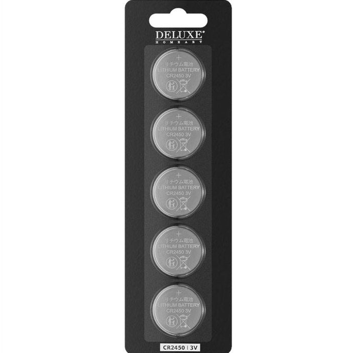 Deluxe Homeart Batteri CR2450 3V 5 - pack - Azalea Home