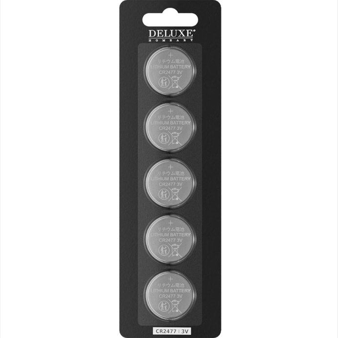 Deluxe Homeart Batteri CR2477 3V 5 - pack - Azalea Home