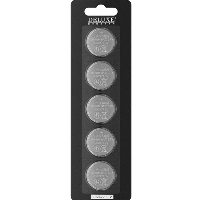 Deluxe Homeart Batteri CR2477 3V 5 - pack - Azalea Home
