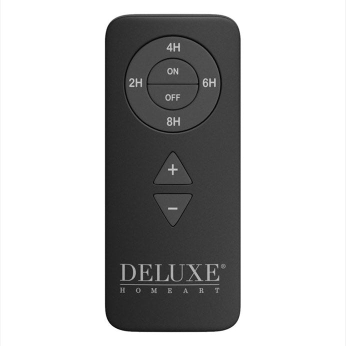 Deluxe Homeart DeluxeHomeart Fjärrkontroll LED - ljus Svart - Azalea Home
