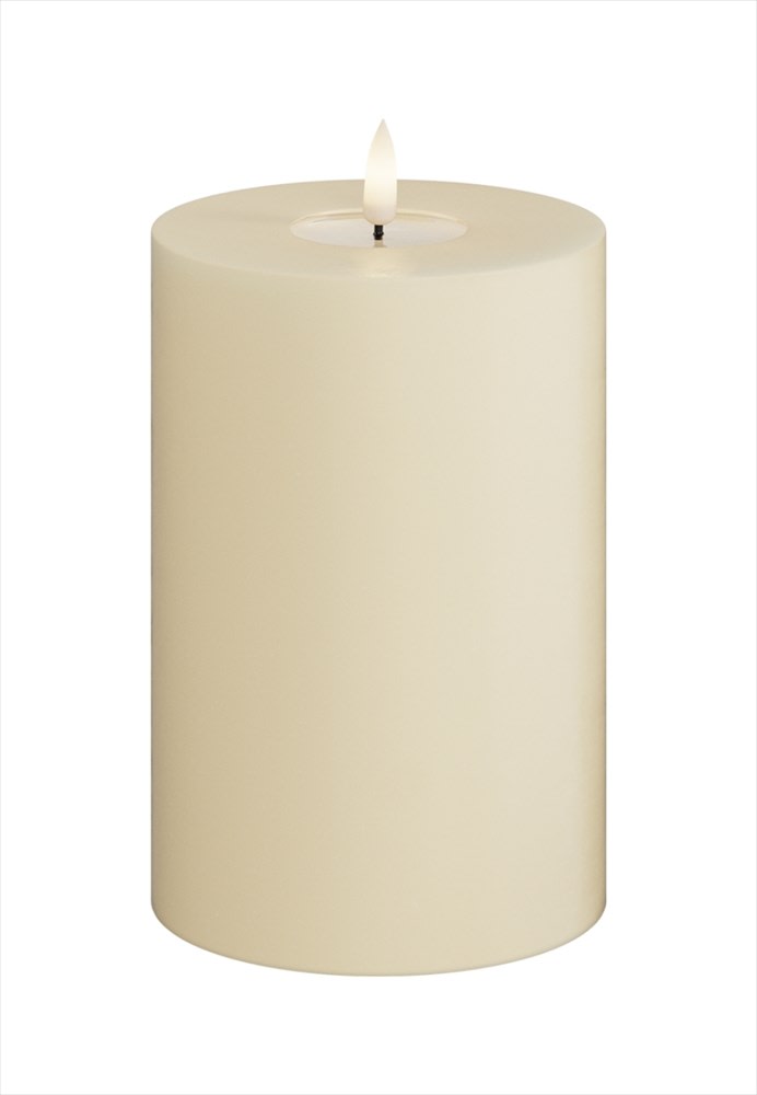 Deluxe Homeart LED Blockljus Cream 10x15 cm - Azalea Home