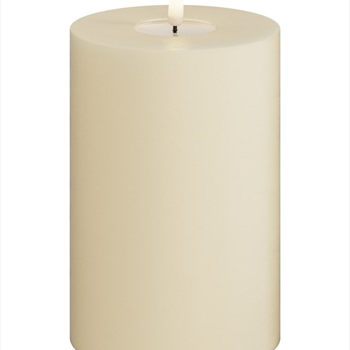 Deluxe Homeart LED Blockljus Cream 10x15 cm - Azalea Home