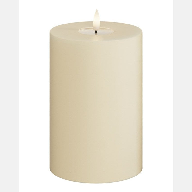 Deluxe Homeart LED Blockljus Cream 10x15 cm - Azalea Home