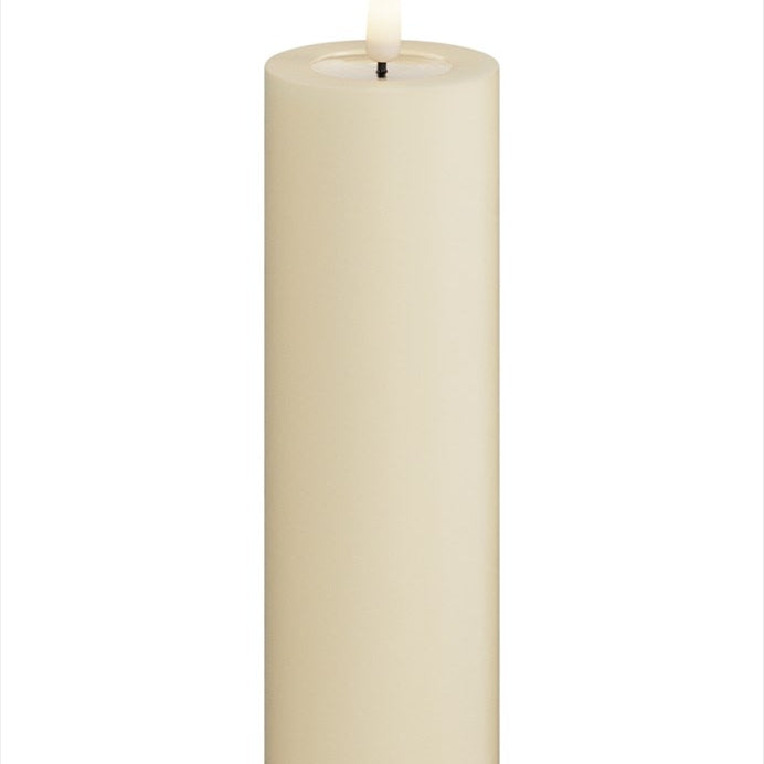 Deluxe Homeart LED Blockljus Cream 5x15 cm - Azalea Home