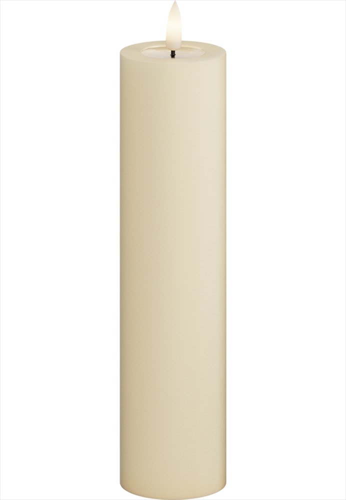 Deluxe Homeart LED Blockljus Cream 5x20 cm - Azalea Home