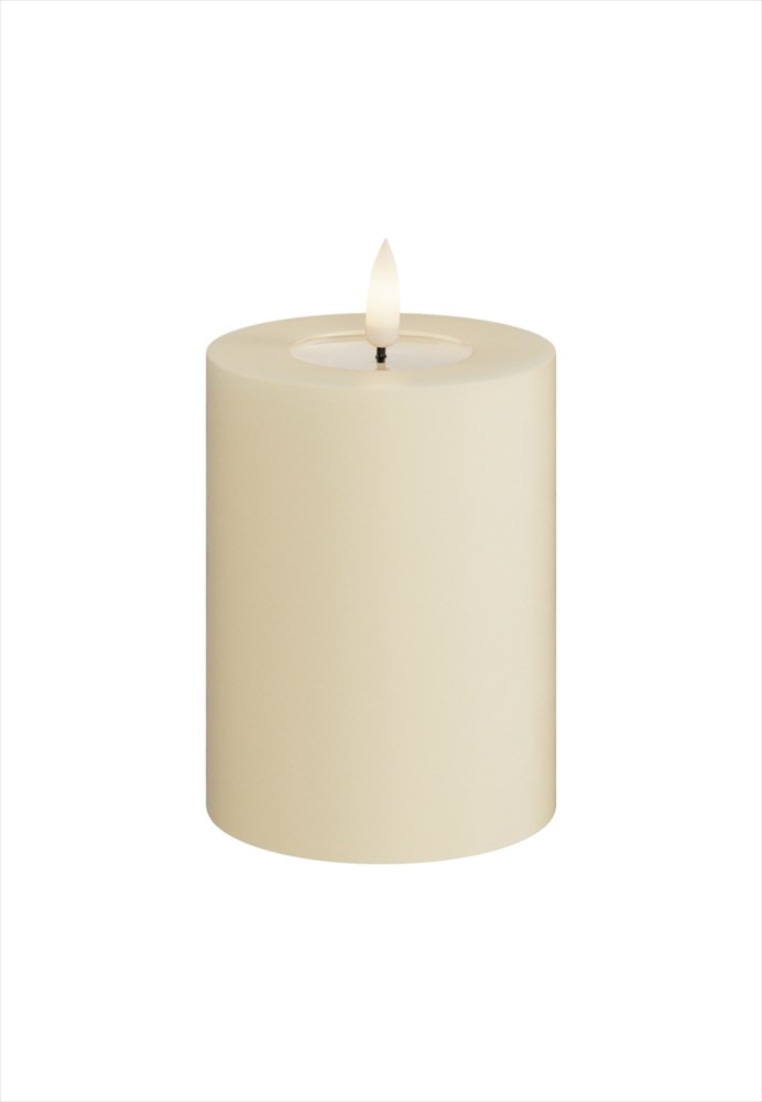 Deluxe Homeart LED Blockljus Cream 7,5x10 cm - Azalea Home
