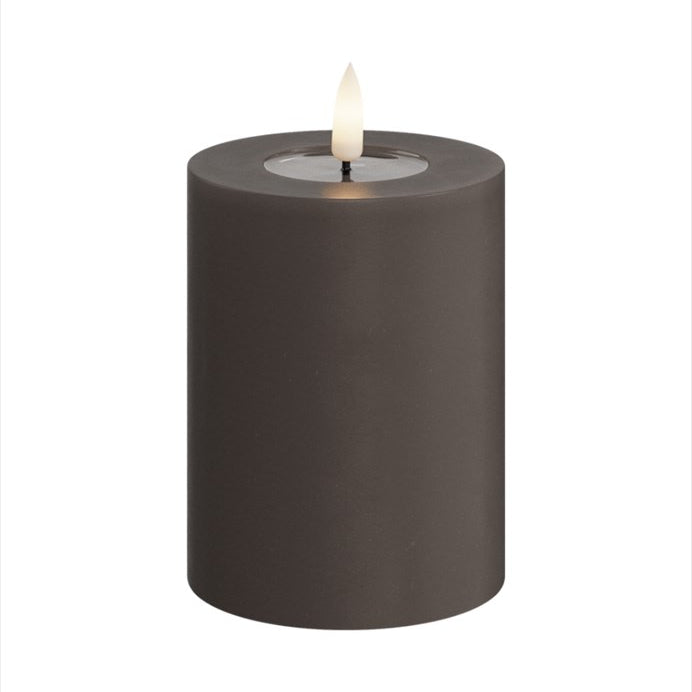 Deluxe Homeart LED Blockljus Mocca 7,5x10 cm - Azalea Home