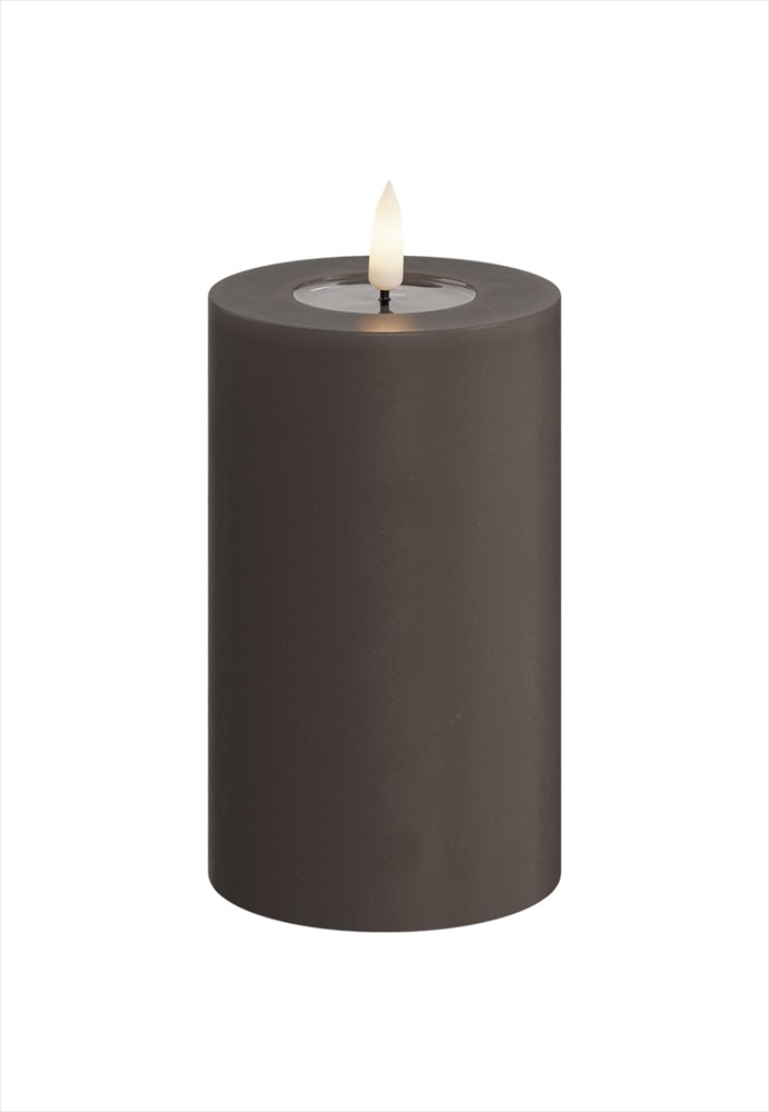 Deluxe Homeart LED Blockljus Mocca 7,5x12,5 cm - Azalea Home