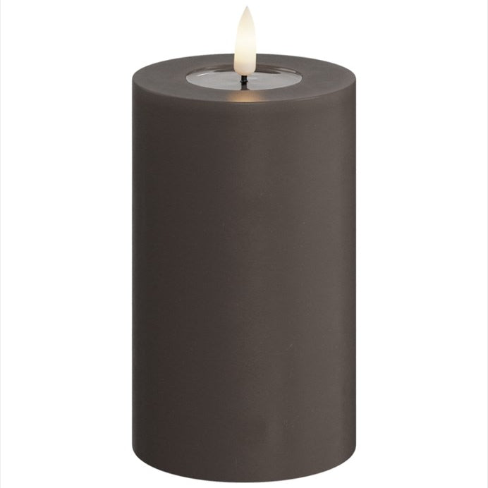 Deluxe Homeart LED Blockljus Mocca 7,5x12,5 cm - Azalea Home