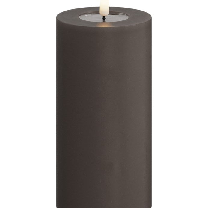 Deluxe Homeart LED Blockljus Mocca 7,5x15 cm - Azalea Home
