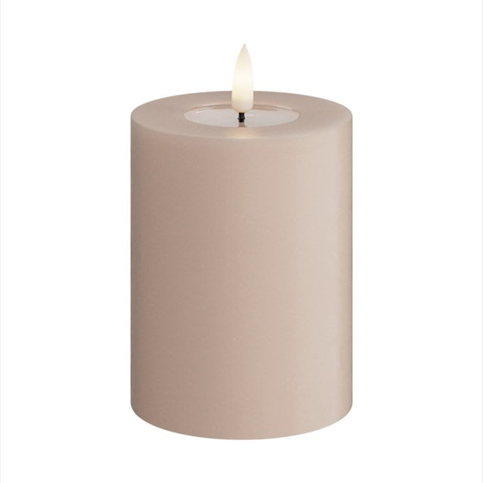 Deluxe Homeart LED Blockljus Rosa 7,5x10 cm - Azalea Home