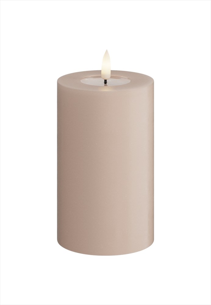 Deluxe Homeart LED Blockljus Rosa 7,5x12,5 cm - Azalea Home