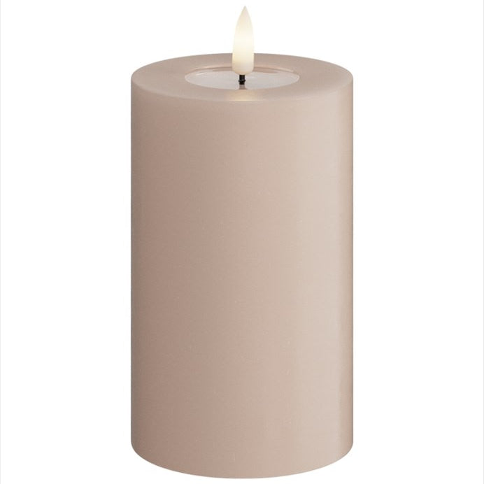 Deluxe Homeart LED Blockljus Rosa 7,5x12,5 cm - Azalea Home