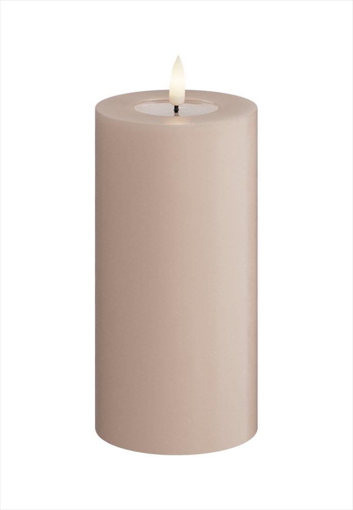Deluxe Homeart LED Blockljus Rosa 7,5x15 cm - Azalea Home
