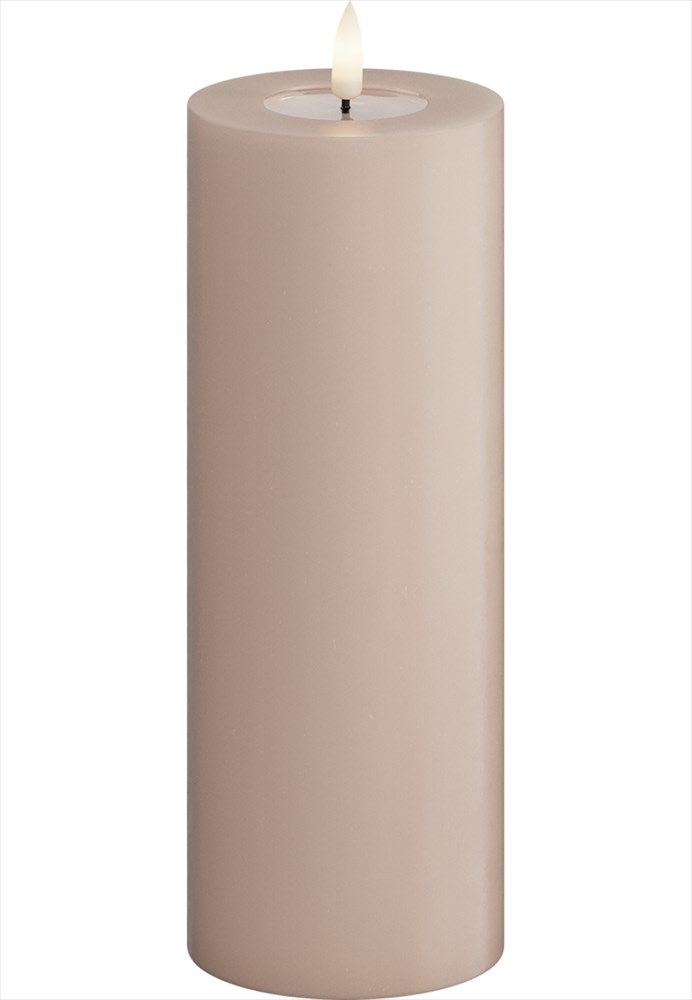 Deluxe Homeart LED Blockljus Rosa 7,5x20 cm - Azalea Home