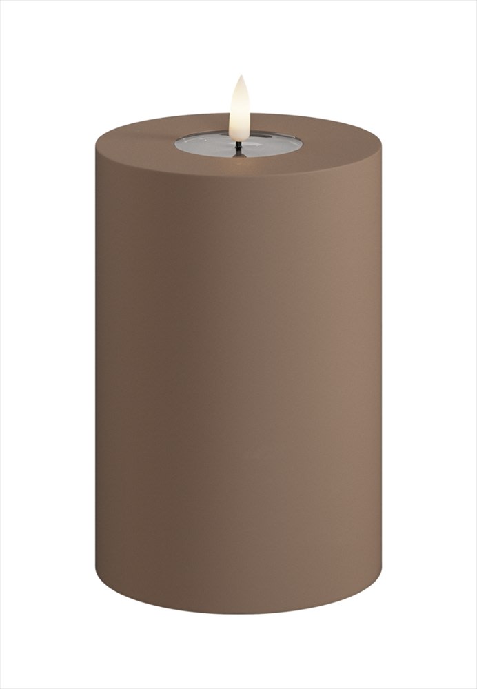 Deluxe Homeart LED Blockljus Utomhus Mocca 10x15 cm - Azalea Home
