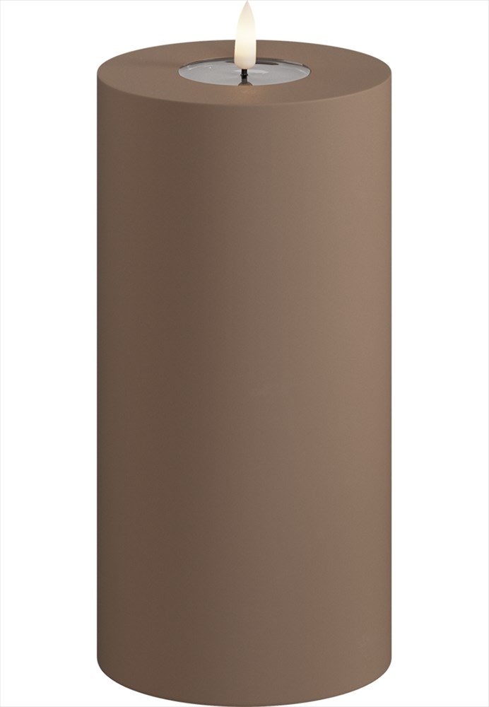 Deluxe Homeart LED Blockljus Utomhus Mocca 10x20 cm - Azalea Home