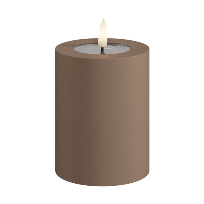 Deluxe Homeart LED Blockljus Utomhus Mocca 7,5x10 cm - Azalea Home