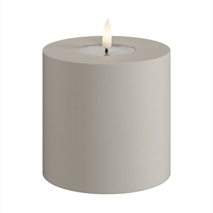 Deluxe Homeart LED Blockljus Utomhus Sand 10x10 cm - Azalea Home