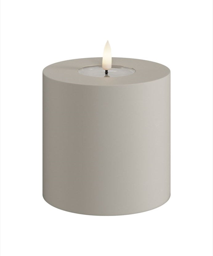 Deluxe Homeart LED Blockljus Utomhus Sand 10x10 cm - Azalea Home