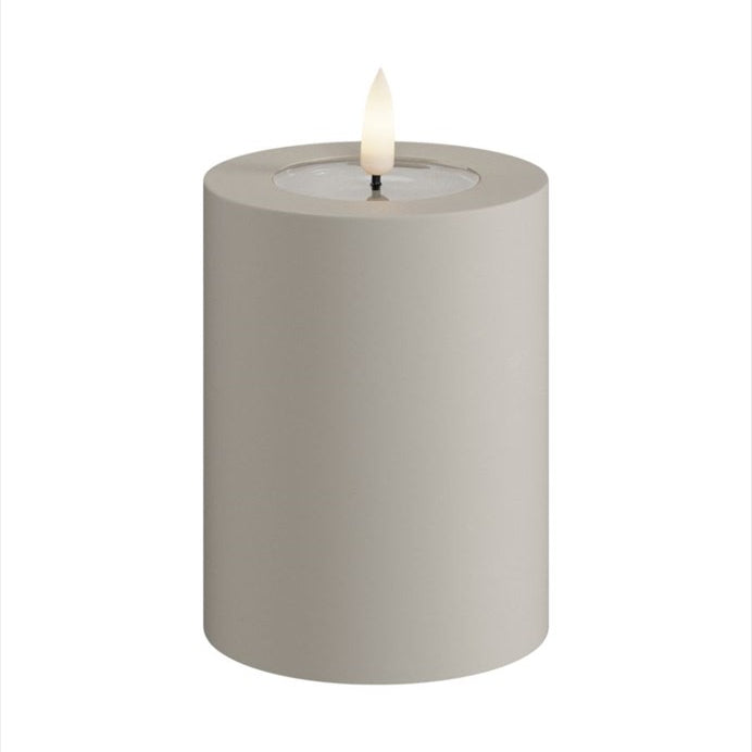Deluxe Homeart LED Blockljus Utomhus Sand 7,5x10 cm - Azalea Home