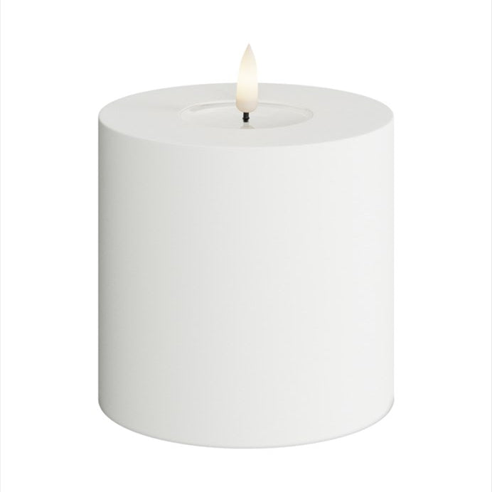 Deluxe Homeart LED Blockljus Utomhus Vit 10x10 cm - Azalea Home