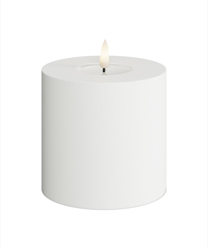 Deluxe Homeart LED Blockljus Utomhus Vit 10x10 cm - Azalea Home