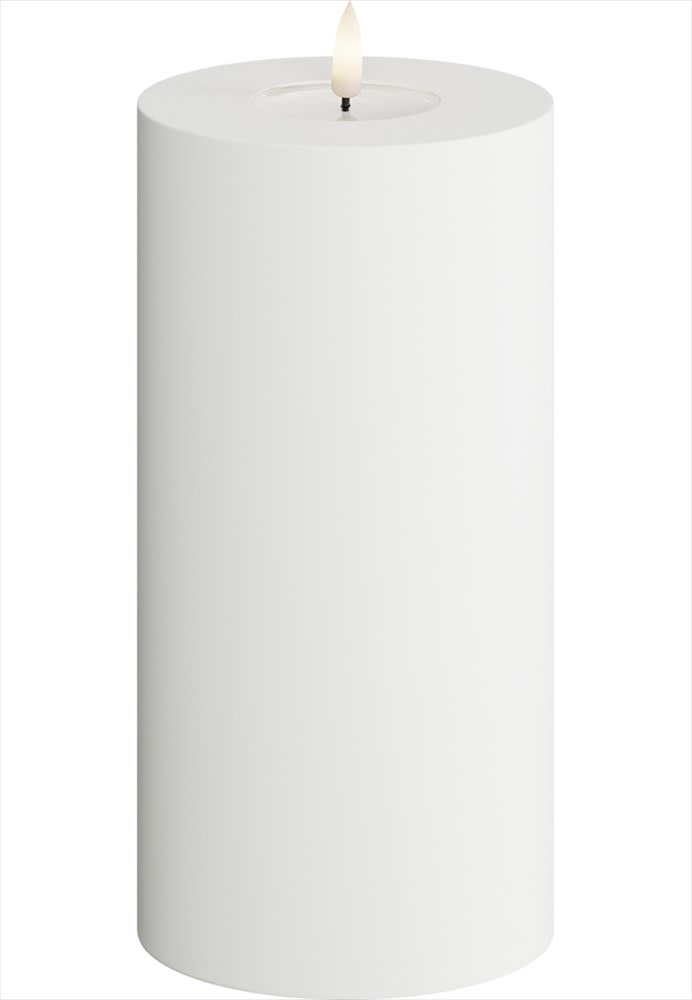 Deluxe Homeart LED Blockljus Utomhus Vit 10x20 cm - Azalea Home