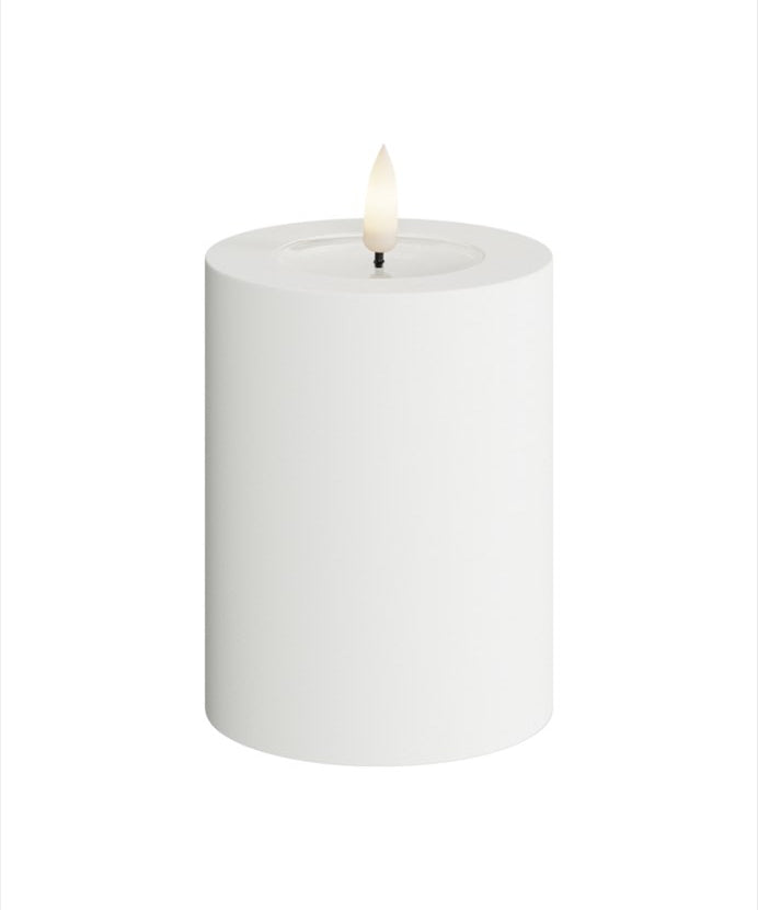 Deluxe Homeart LED Blockljus Utomhus Vit 7,5x10 cm - Azalea Home