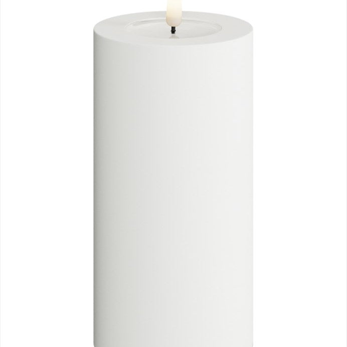Deluxe Homeart LED Blockljus Utomhus Vit 7,5x15 cm - Azalea Home
